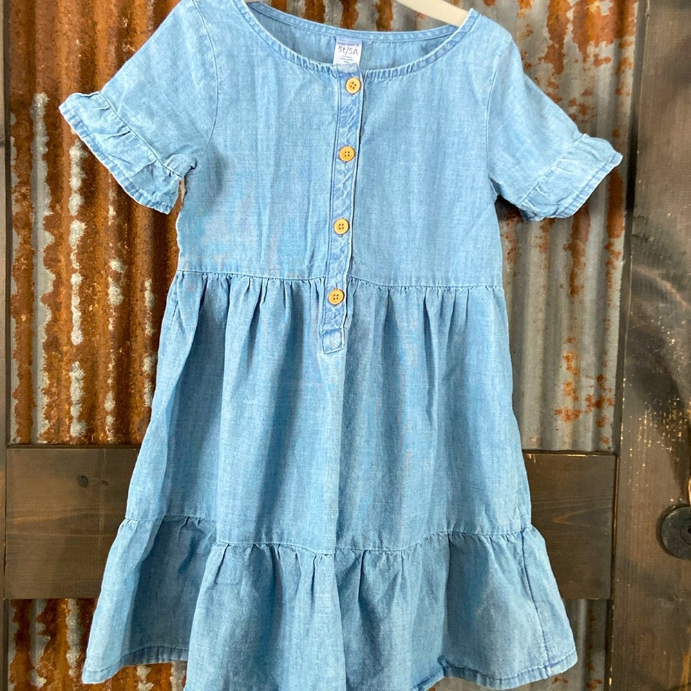 Carters denim dress sz 5t
